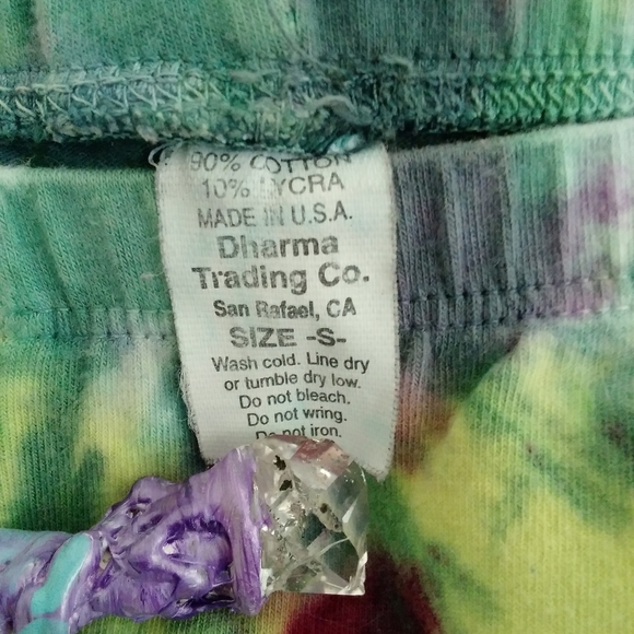 Dharma Trading Co. Tye Dye Capri Leggings - Picture 3 of 3